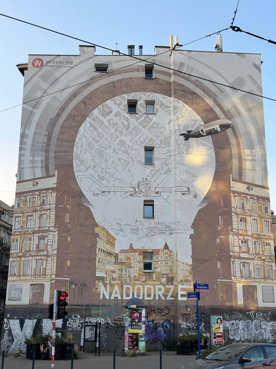 Brama do Nadodrza mural