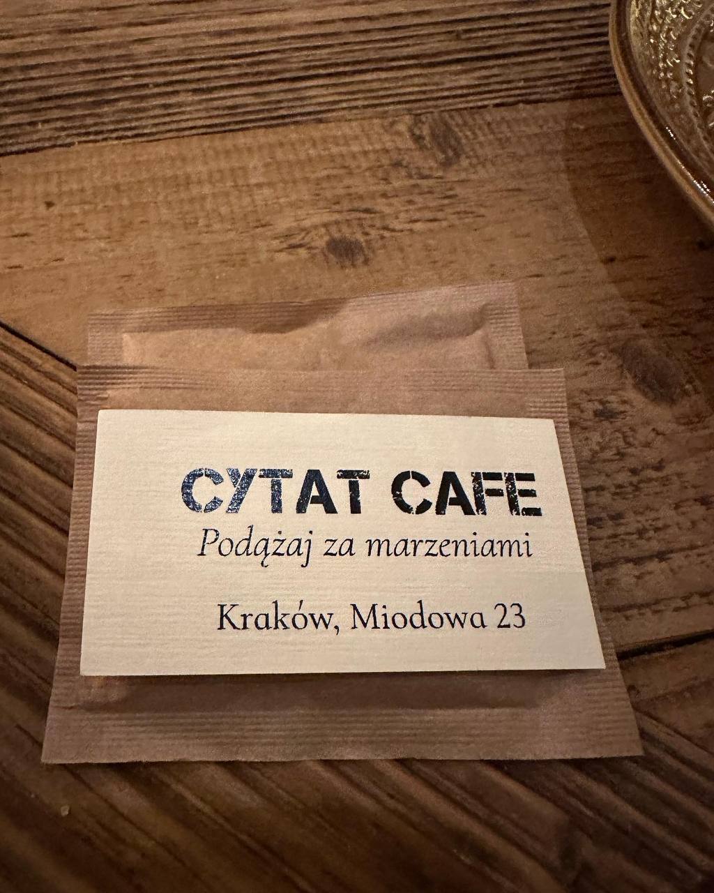 Cytat cafe Kraków